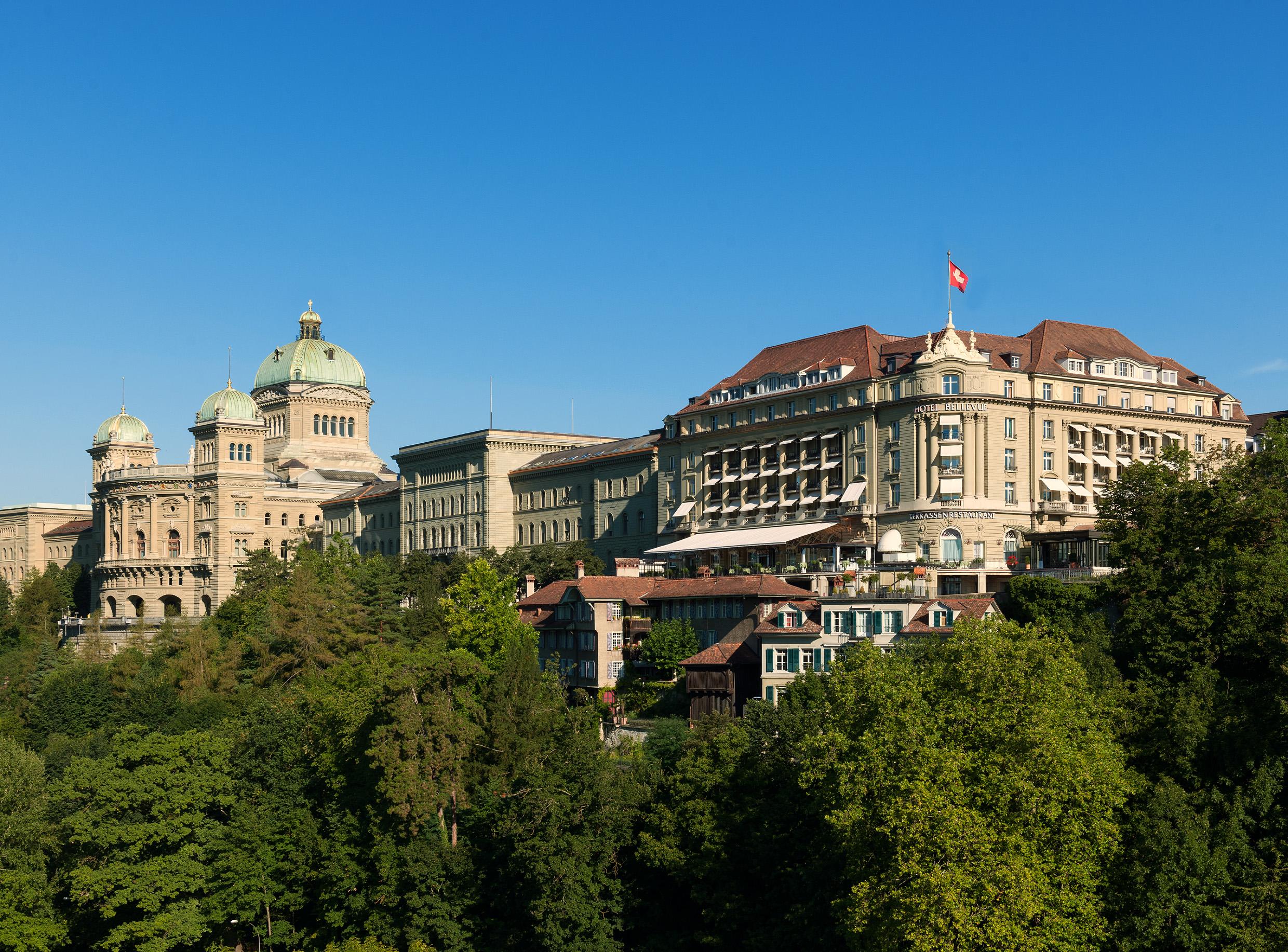 Hotel Bellevue Palace Bern Ngoại thất bức ảnh